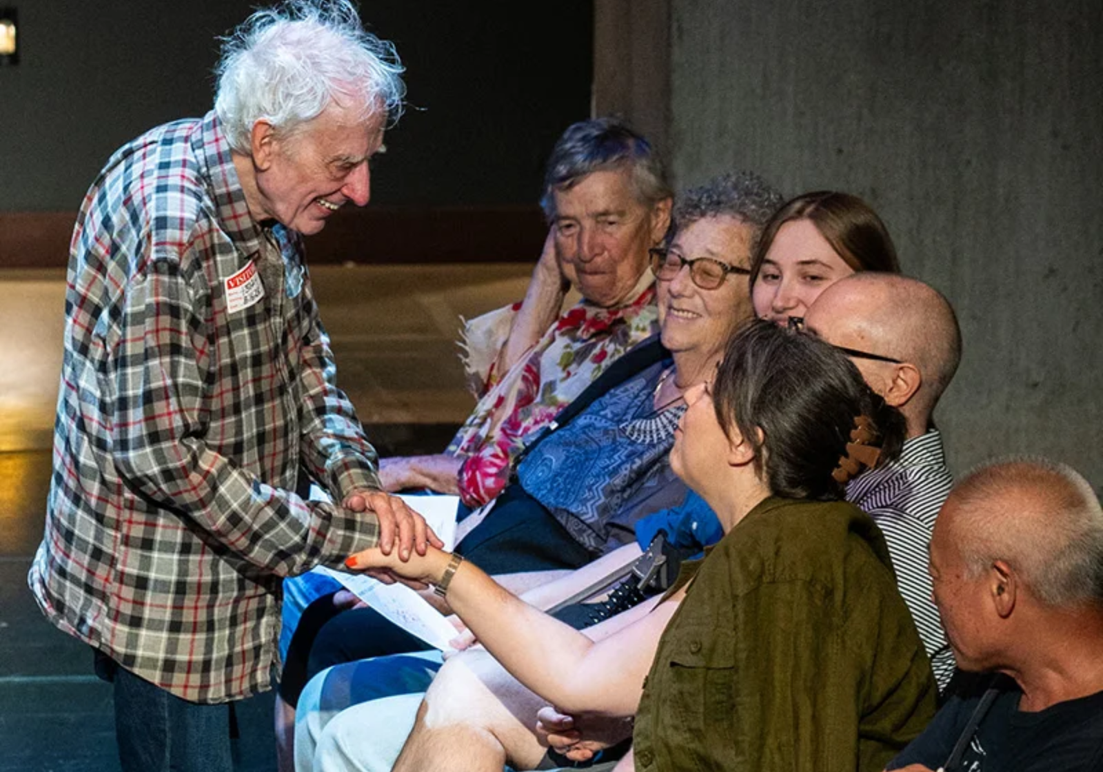 Austin Pendleton attends the Women in Agency Festival. Cover.